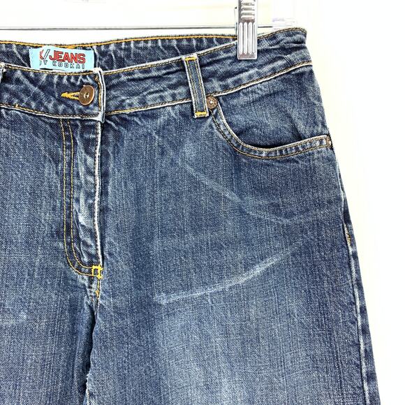 Vintage Y2K K Jeans By Kookai Bootcut Jeans Medium Wash Womens Size 40 US M 10 - Picture 4 of 7
